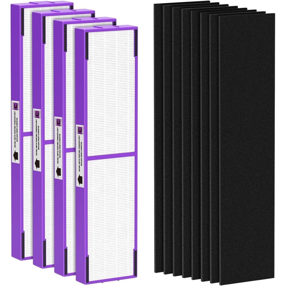 FLT5000 Filter C HEPA forโ GermGuardian AC5250PT AC5000 4 HEPA 8 Carbon